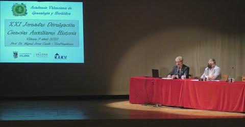 PRESENTACIÓN: XXI JORNADAS DE DIVULGACIÓN DE LAS CIENCIAS AUXILIARES DE LA HISTORIA.