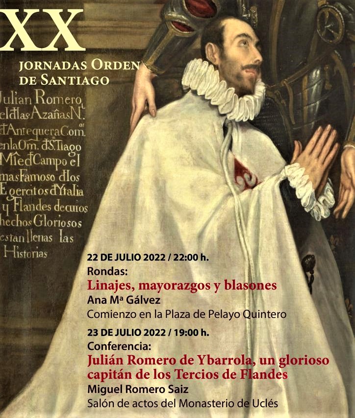 XX JORNADAS DE LA ORDEN DE SANTIAGO EN EL MONASTERIO DE UCLÉS (CUENCA)