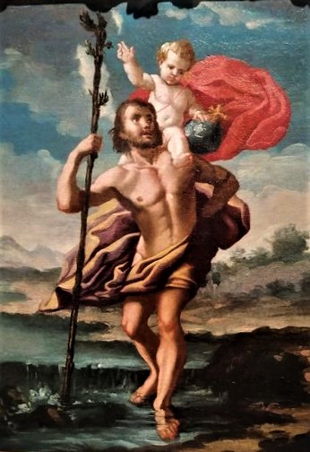 HOY ES SAN CRISTÓBAL , PORTADOR DE CRISTO