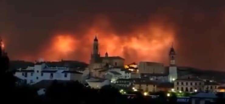 UN INCENDIO DEVASTADOR
