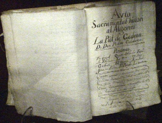 LAS OBRAS DE CALDERÓN DE LA BARCA EN TRUJILLO. GRADA 169