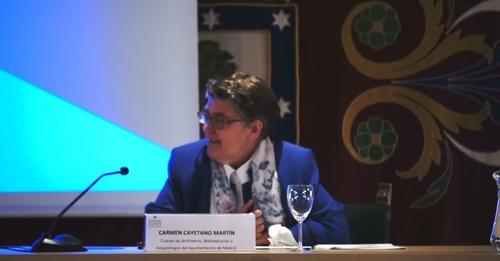 AUDIOVISUALES EN AGOSTO. TERESA FERNÁNDEZ TALAYA Y CARMEN CAYETANO MARTÍN, EN EL CICLO SOBRE SAN ISIDRO LABRADOR ORGANIZADO POR EL INSTITUTO DE ESTUDIOS MADRILEÑOS