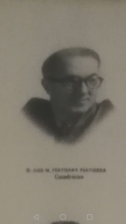 DON JOSÉ MANUEL PERTIERRA, CATEDRÁTICO.