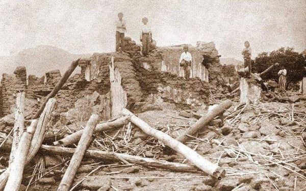 TEMBLOR QUE SACUDIÓ EL PAÍS EN 1887