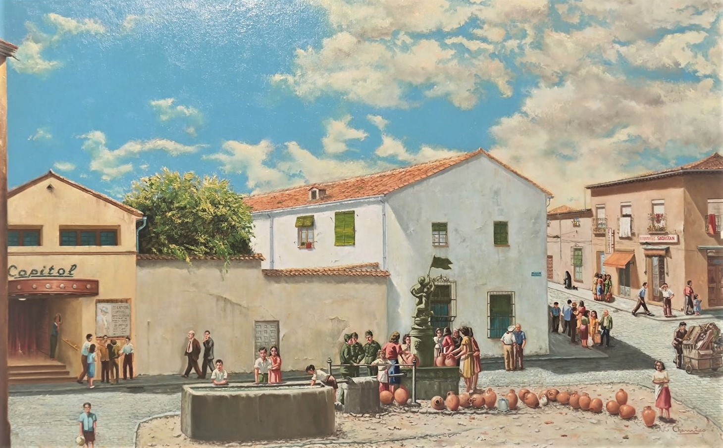 EXPOSICION DE ALBERTO CHAMIZO