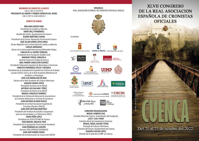 CUENCA SE PREPARA PARA EL CONGRESO NACIONAL DE CRONISTAS OFICIALES