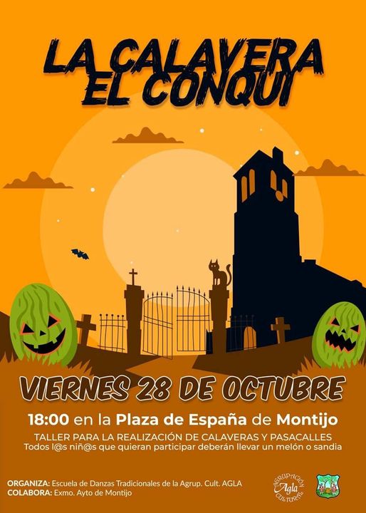 A PROPÓSITO DEL HALLOWEN. TODOS CON LA CALAVERA EL CONQUI