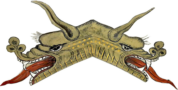 LOS DRAGONES EN LAS BÓVEDAS