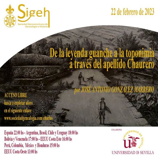 CHARLA DE JOSÉ ANTONIO GONZÁLEZ MARRERO