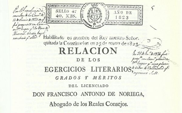 FRANCISCO ANTONIO SEBASTIÁN DE NORIEGA Y AMPUDIA