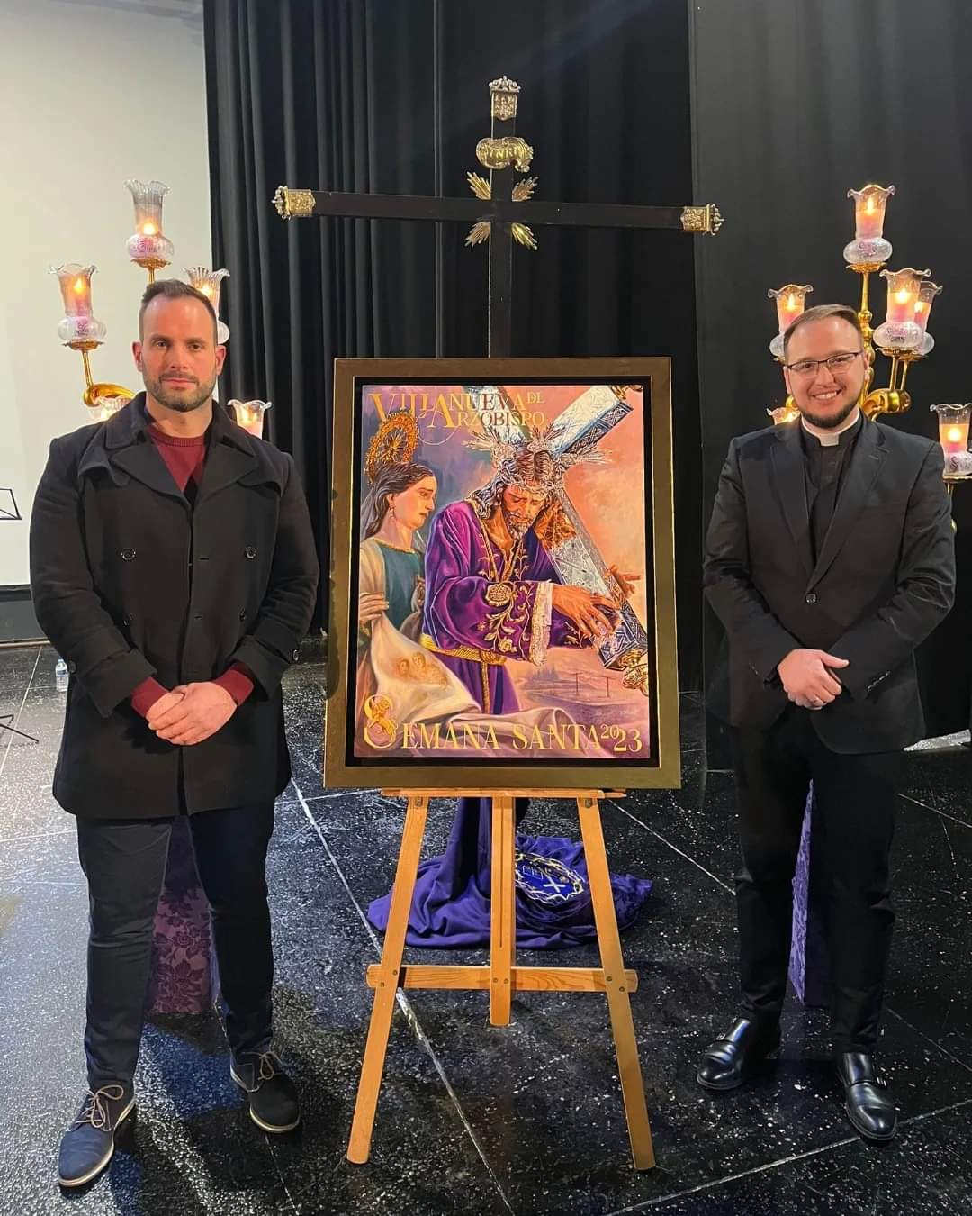 FELIPE HERREROS RODERO, AUTOR DEL CARTEL DE SEMANA SANTA 2023 Y PREGONERO