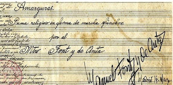 EN TORNO A UNA DE LAS MAS HERMOSAS MARCHAS PROCESIONALES DE LA SEMANA SANTA SEVILLANA Y AL ASESINATO DE SU AUTOR