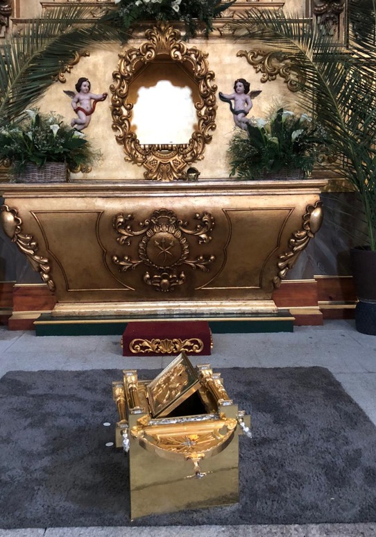 PROFANADA LA IGLESIA DE COBEÑA (MADRID)