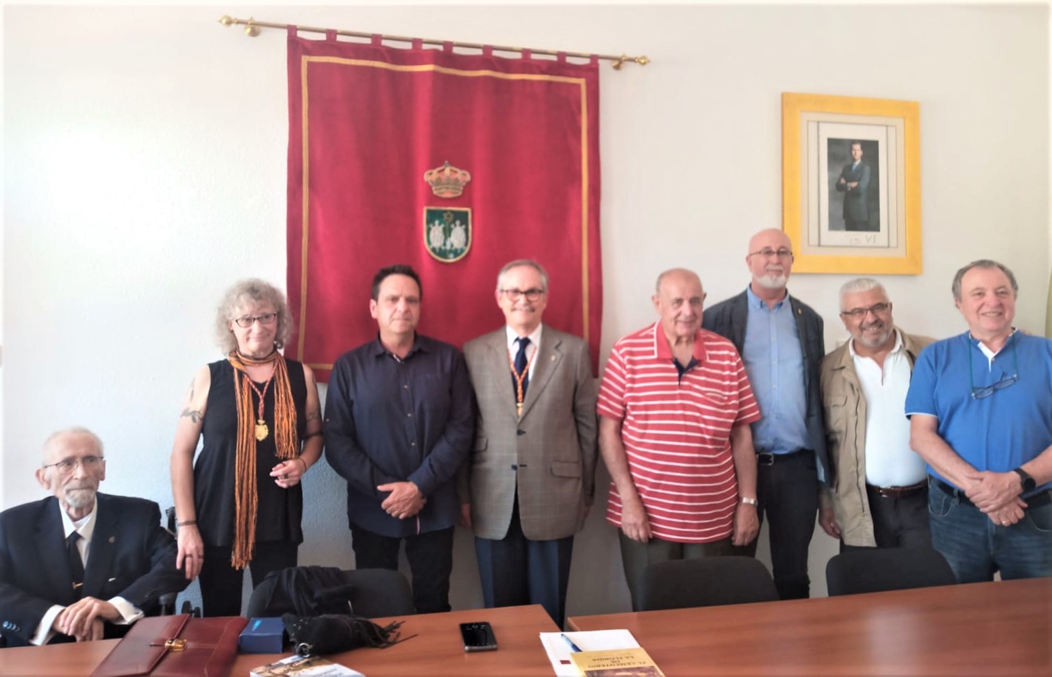 LA NUEVA CRONISTA OFICIAL DE GALAPAGOS (GUADALAJARA) TOMA POSESION DE SU CARGO