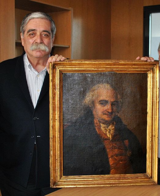 RETRATO AL ÓLEO DE PABLO DE OLAVIDE