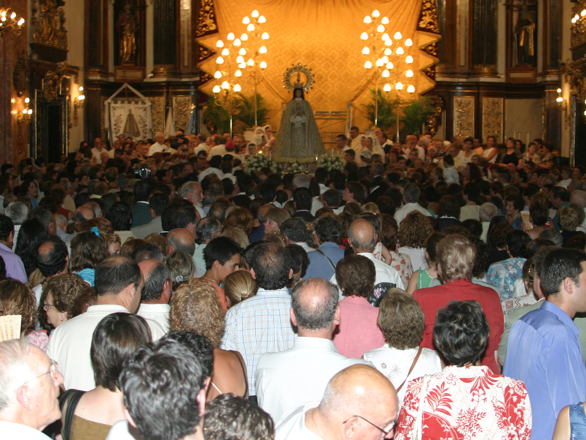 ROGATIVAS DE LA VIRGEN DE LAS NIEVES DE HONDÓN A ASPE POR ENFERMEDADES Y EPIDEMIAS