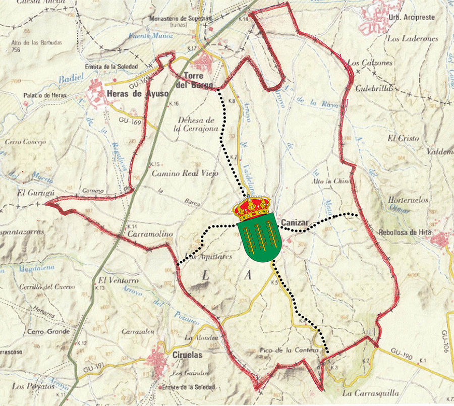 CAÑIZAR Y SU TOPONIMIA