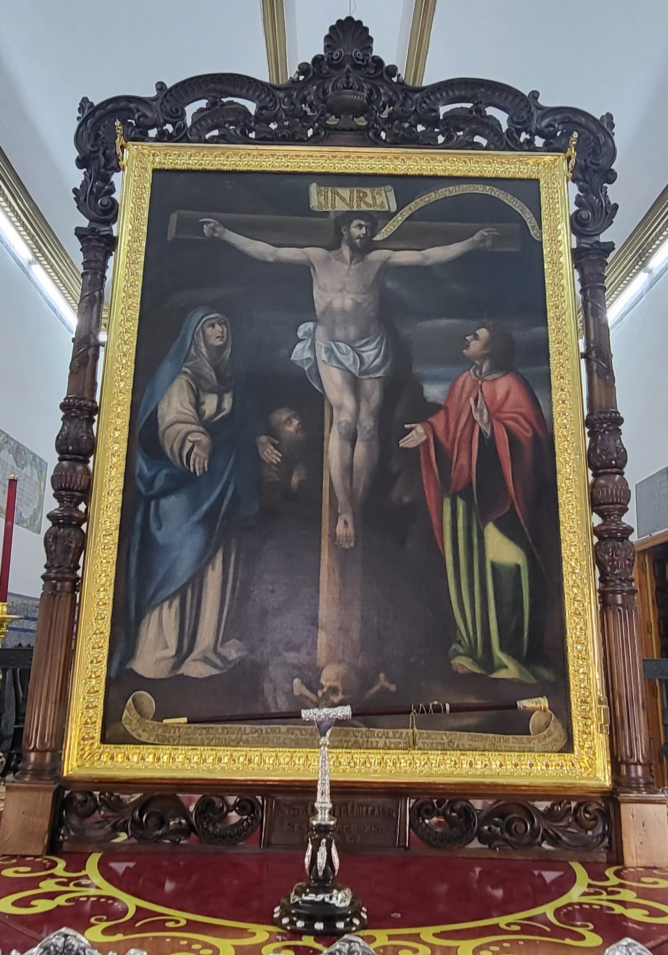 RESTAURACIÓN DE LA CORONACIÓN DEL CRISTO DE CHIRCALES