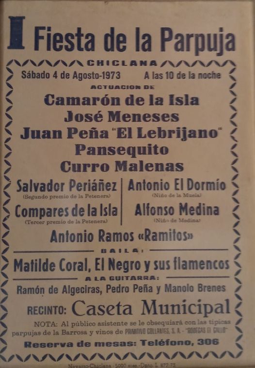 CINCUENTA AÑOS DE LA FIESTA DE LA PARPUJA