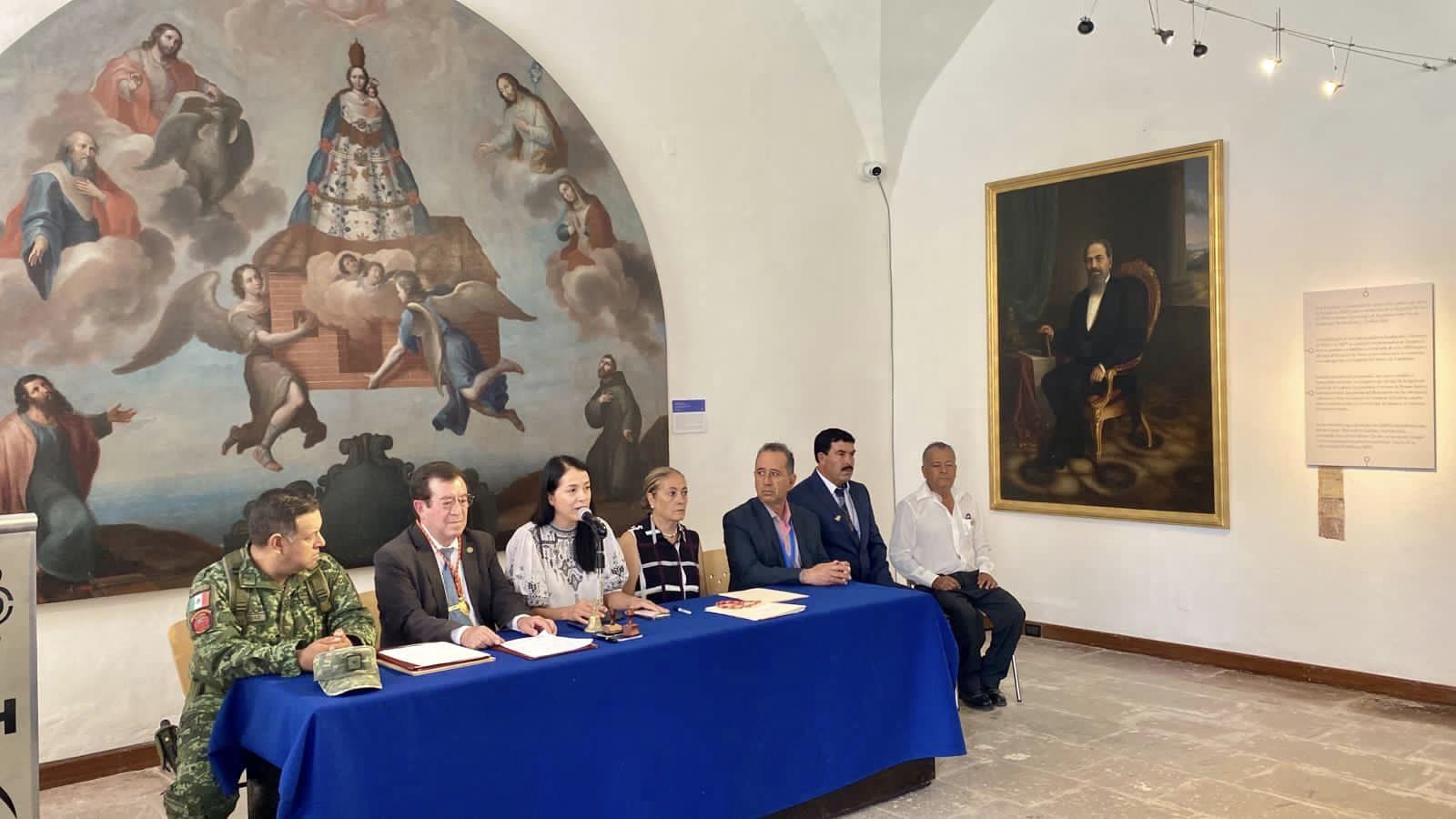 SESIÓN SOLEMNE DE LA ASOCIACIÓN DE CRONISTAS DEL ESTADO DE ZACATECAS “ROBLEDO RAMOS DÁVILA”