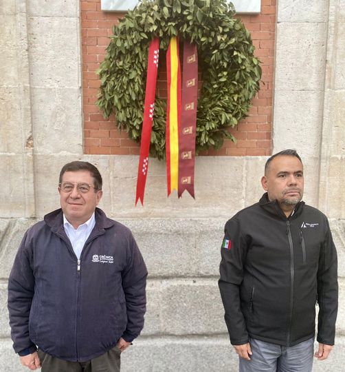 GUARDIA DE HONOR EN MEMORIA DEL CAUDILLO CAXCÁN TENAMAZTLE