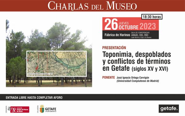 CONFERENCIA DE LA ASOCIACIÓN AMIGOS DEL MUSEO DE GETAFE
