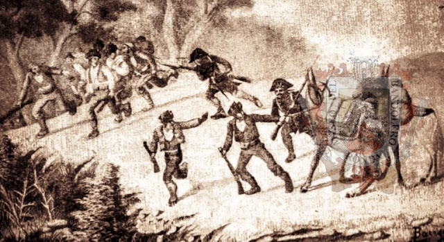 BANDOLEROS EN HINOJAL (CÁCERES) EN 1837