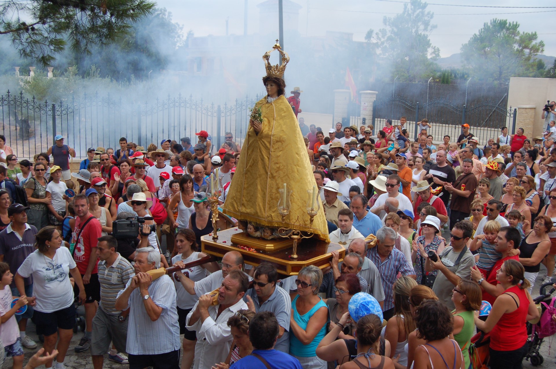 LAS PRIMERAS FIESTAS DE LA VIRGEN DE LAS NIEVES  TRAS LA GUERRA CIVIL ESPAÑOLA (1939)