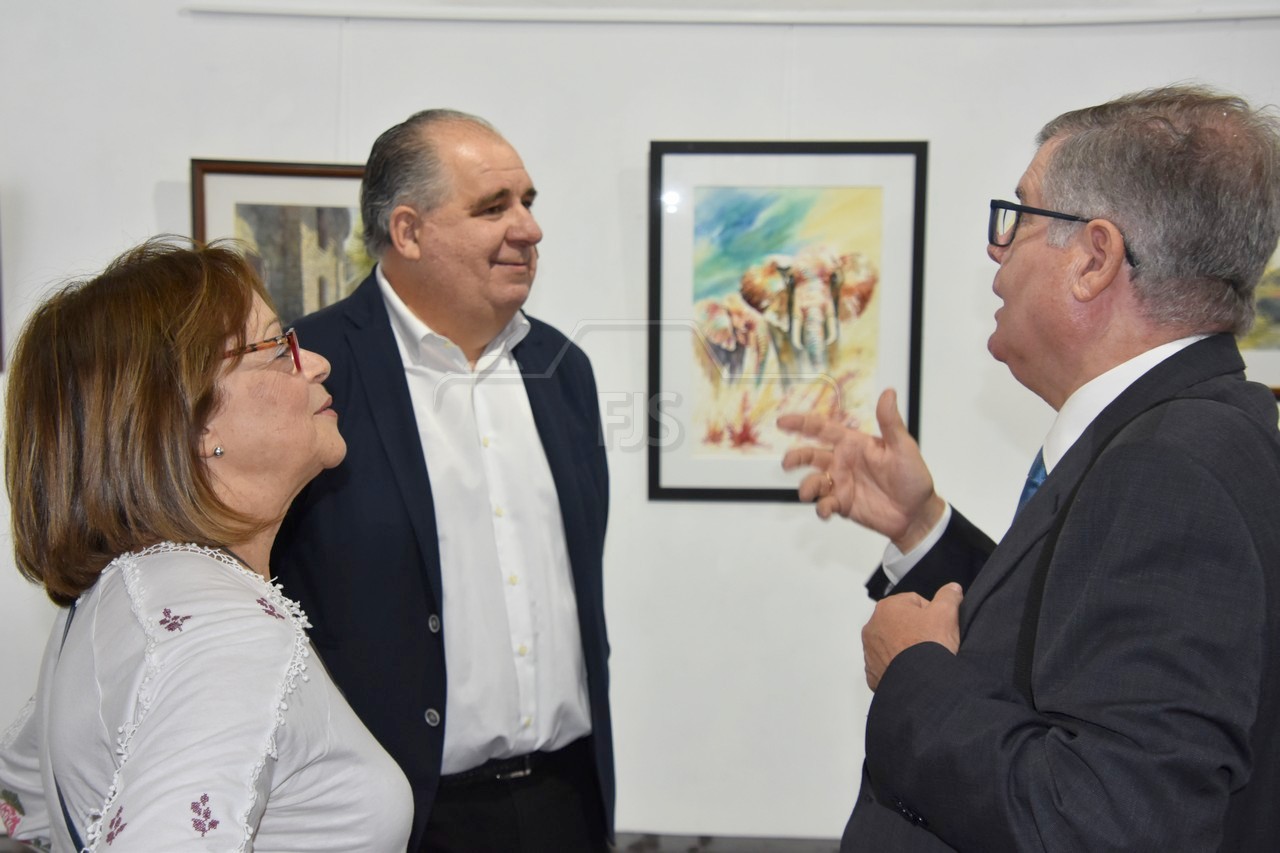 TELDE EN UNA EXPOSICIÓN DE LA ASOCIACIÓN CANARIA DE ACUARELISTAS