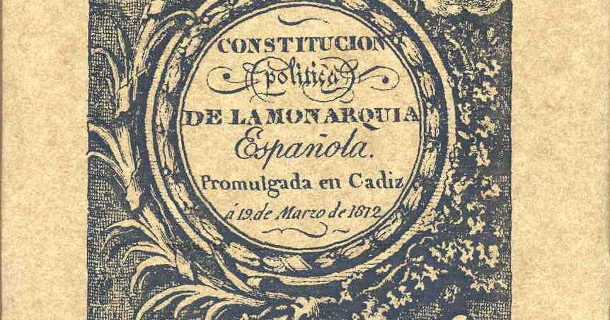EL BLOG DEL CRONISTA LA CONSTITUCIÓN DEL 12