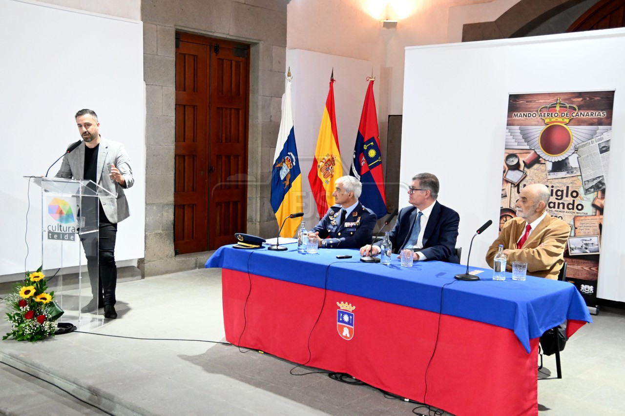 TELDE PONE EN VALOR EL PAPEL DE GANDO EN LA HISTORIA DE LA AVIACIÓN MILITAR EN CANARIAS.