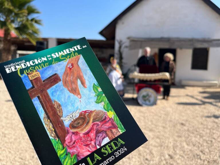 LA ALBERCA REVIVE LA TRADICIÓN DE LA SEDA EN MURCIA CON LA CELEBRACIÓN DE LA BENDICIÓN DE LA SIMIENTE