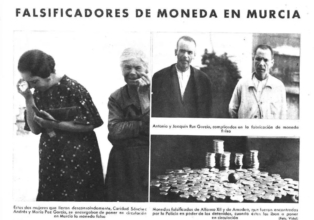 EL CURIOSO CASO DE LAS DISCRETAS FALSIFICADORAS DE MONEDAS DE PLATA