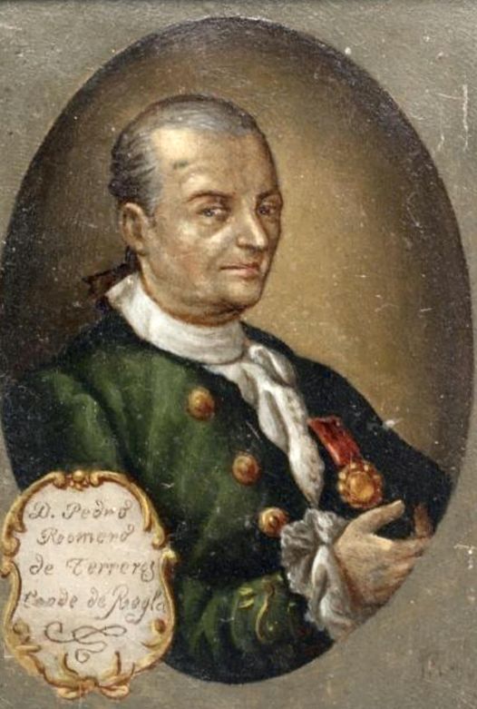 RETRATO EN MINIATURA DE D. PEDRO ROMERO DE TERREROS