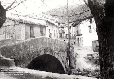 HISTORIAS DE TORNAVACAS (XIII): EL PUENTE CIMERO EN LOS PRIMEROS AÑOS DE LA DÉCADA DE 1970