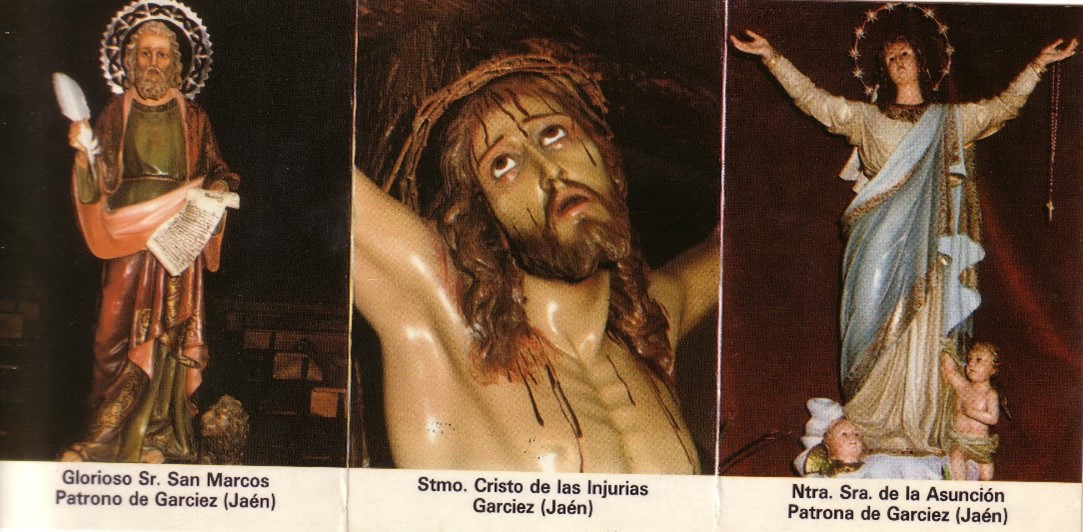 SAN MARCOS Y EL CRISTO DE LAS INJURIAS PATRONOS DE LA VILLA DE GARCIEZ (JAÉN).