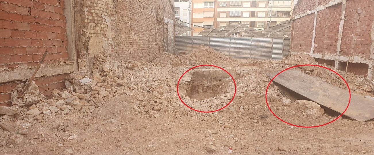 HALLAZGOS DE LA POSIBLE CIMENTACIÓN DE LA TORRE VIEJA, CASAS ALEDAÑAS Y ACTUACIONES