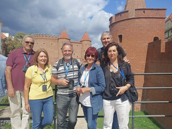 SALUDO FUENTEPIÑELANO-POLACO 3975-VARSOVIA