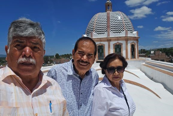 SUBIDA A LAS CUBIERTAS DEL TEMPLO PARROQUIAL CON MAURO LUÉVANO