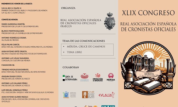 MÁS DE 70 CRONISTAS ACUDEN A MÉRIDA