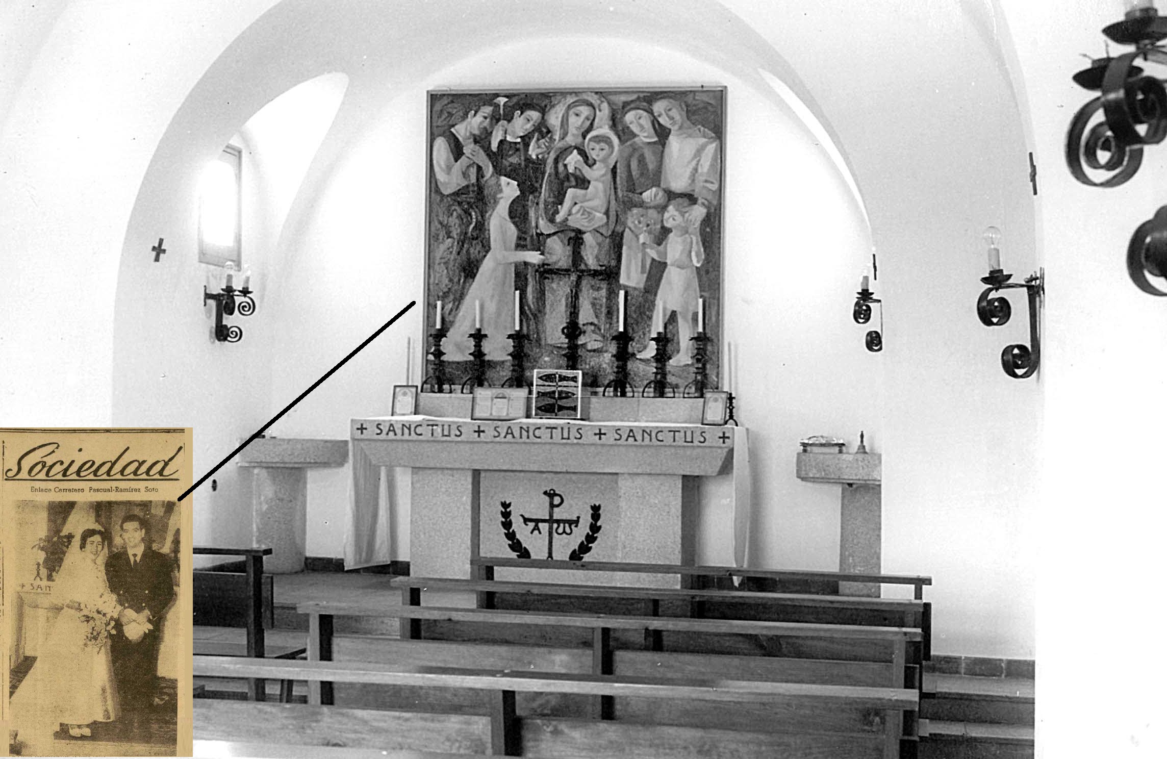 SOBRE UNA INTERESANTE PINTURA DE CARLOS PASCUAL DE LARA.