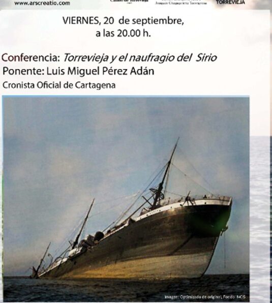 XVI CICLO DE CONFERENCIA 2024 “TORREVIEJA Y EL MAR