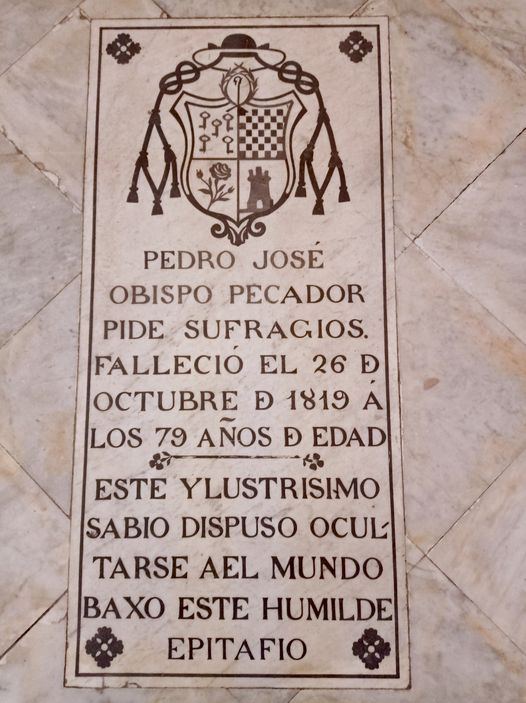 EFEMÉRIDES; FALLECIMIENTO EN CHICLANA DEL OBISPO DE AREQUIPA