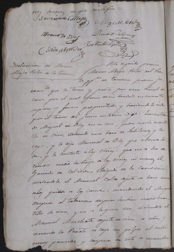 JUICIOS CONCILIATORIOS, AÑO 1841 EN GALÁPAGOS (GUADALAJARA)