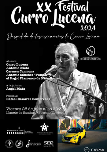 EL AYUNTAMIENTO CONCEDE LA MEDALLA AL MÉRITO A CURRO LUCENA