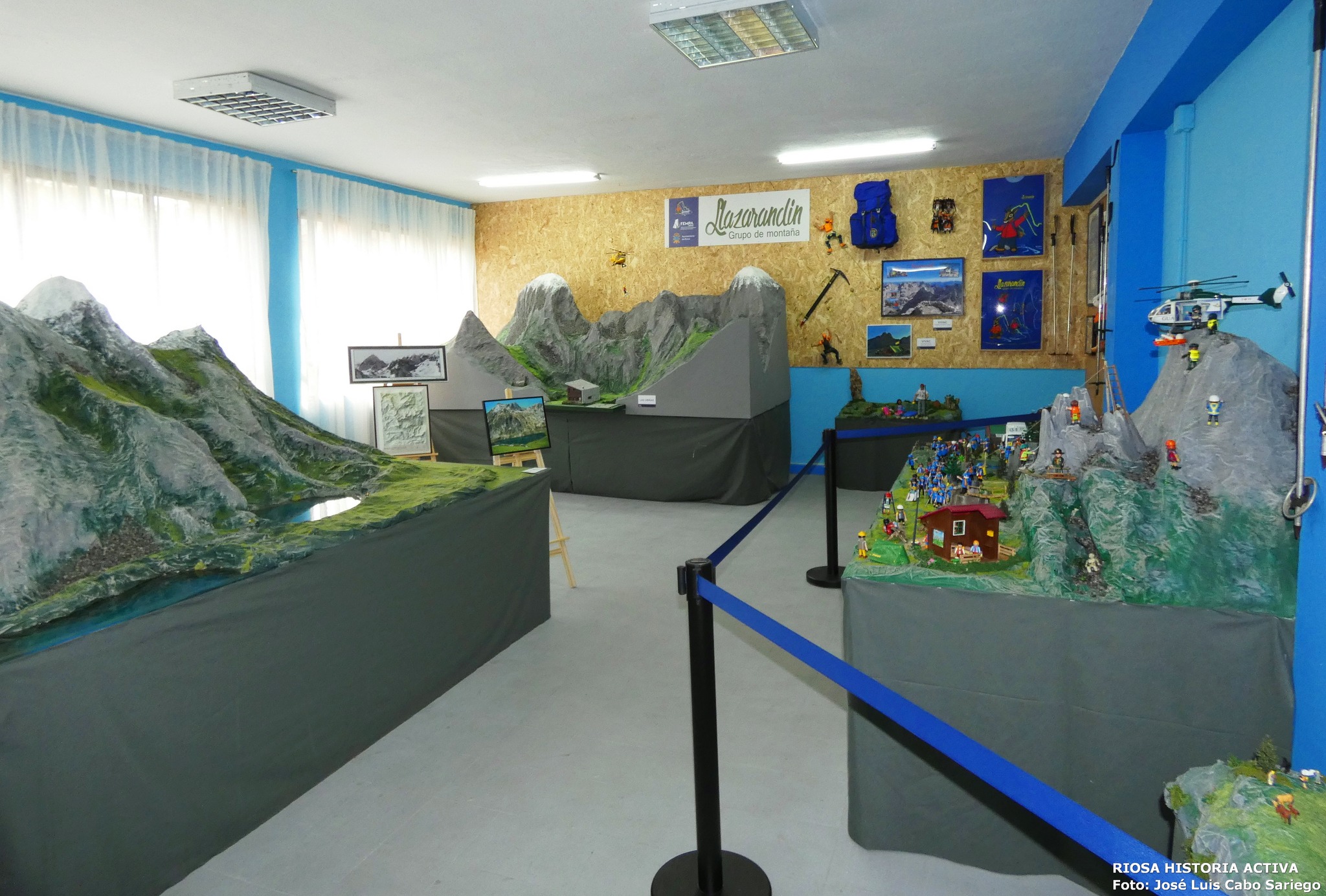 INAUGURACIÓN DEL MUSEO DEL GRUPO DE MONTAÑA LLAZARANDÍN.