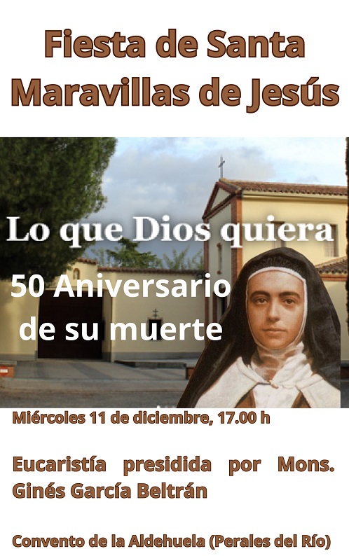 FIESTA DE SANTA MARAVILLAS DE JESÚS