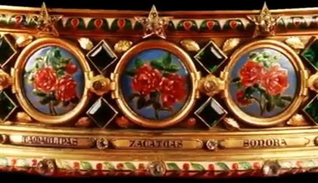 CURIOSIDADES: EL NOMBRE DE ZACATECAS EN LA CORONA DE LA VIRGEN DE GUADALUPE (MÉXICO)