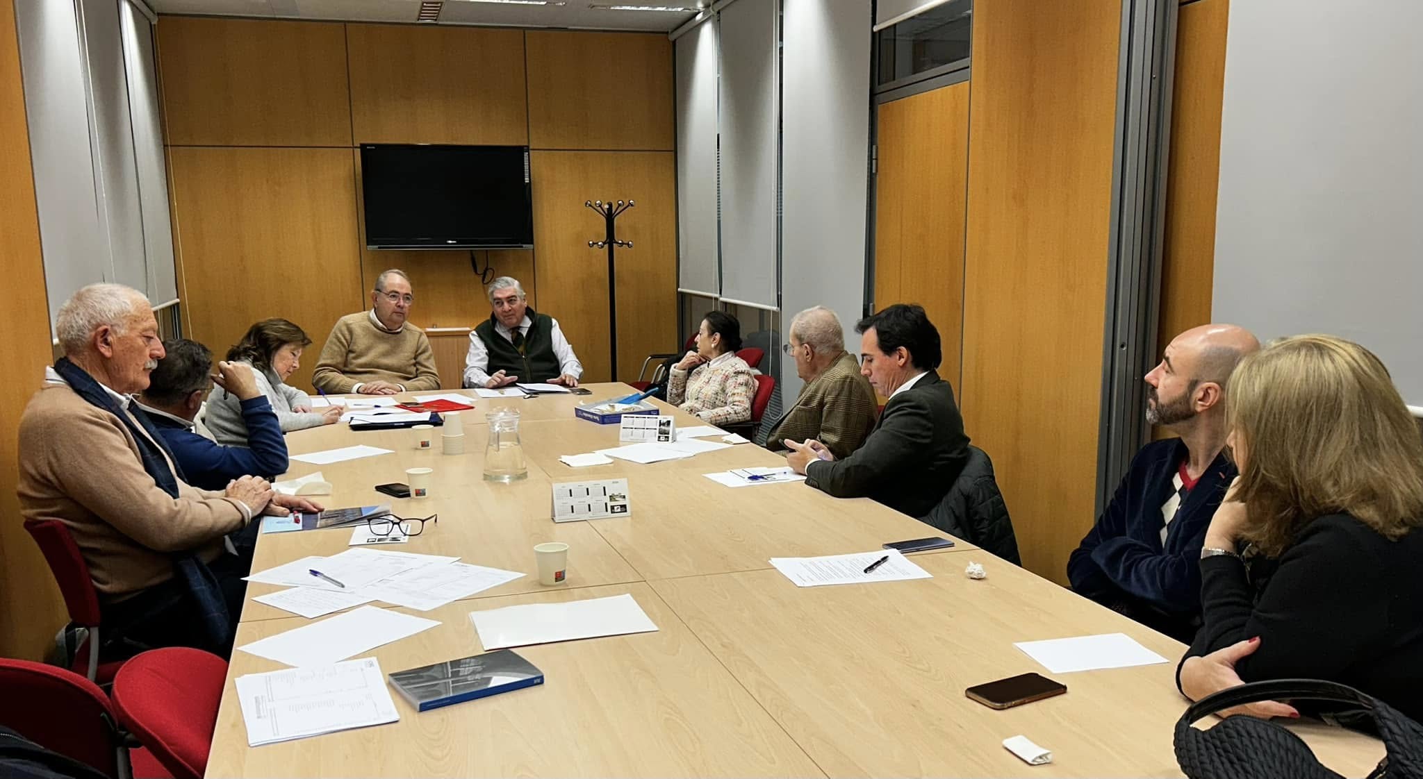 CELEBRACIÓN  DE LA ÚLTIMA JUNTA DE GOBIERNO DE LA CECEL