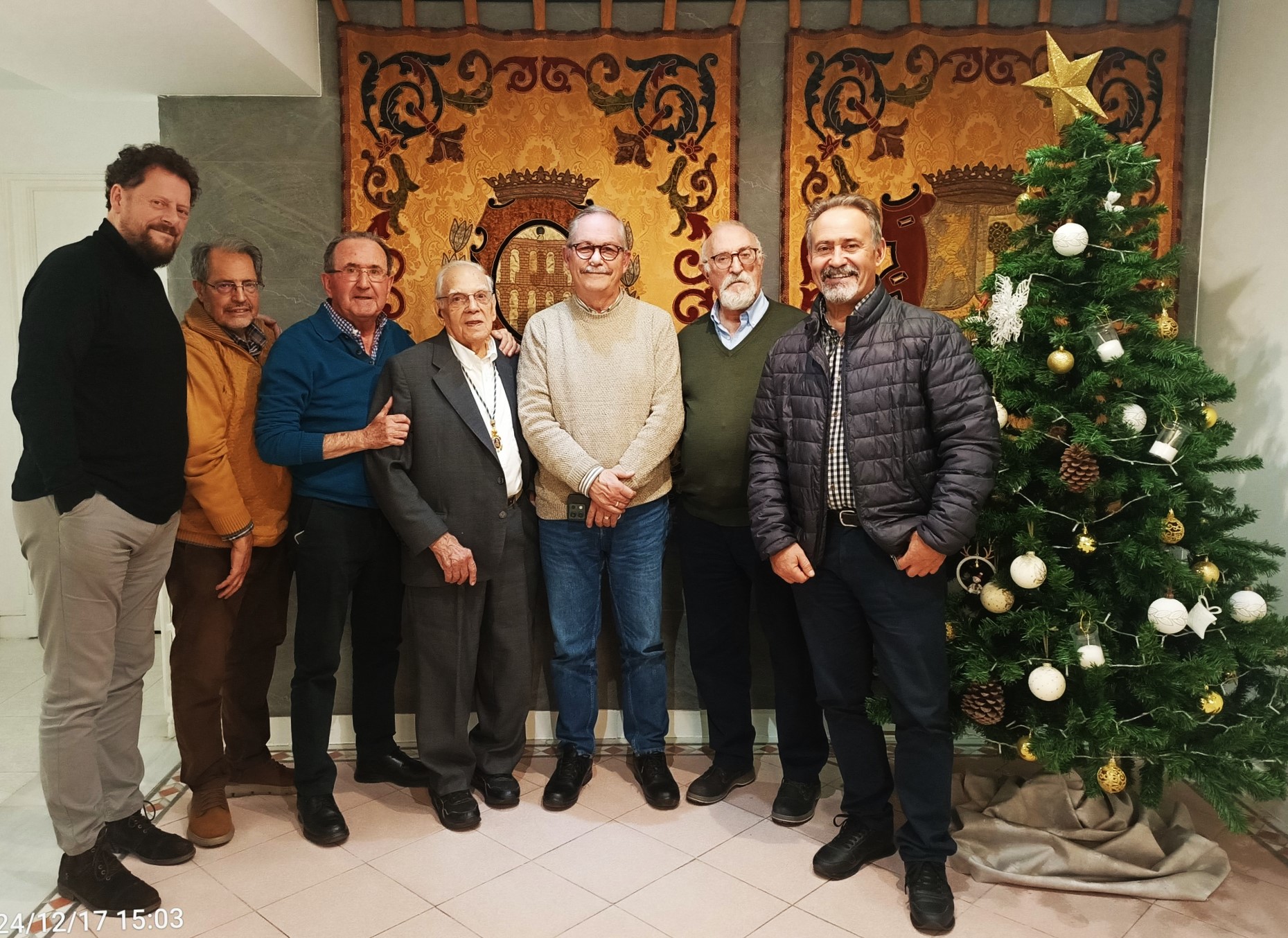 SALUDO FUENTEPIÑELANO. SEGOVIANO. 4146. REUNION DE CRONISTAS OFICIALES SEGOVIANOS Y MADRILEÑOS PARA PREPARAR EL CONGRESO 2025 DE RAECO